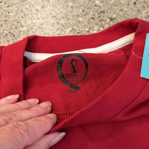 FIFA World Cup Qatar 2022 Long SLeeve Tee *NEW* - Picture 3 of 11